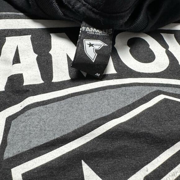 Famous Stars And Straps Men’s Black T Shirt Size Medium Y2K Streetwear Blink 182 - Picture 3 of 6